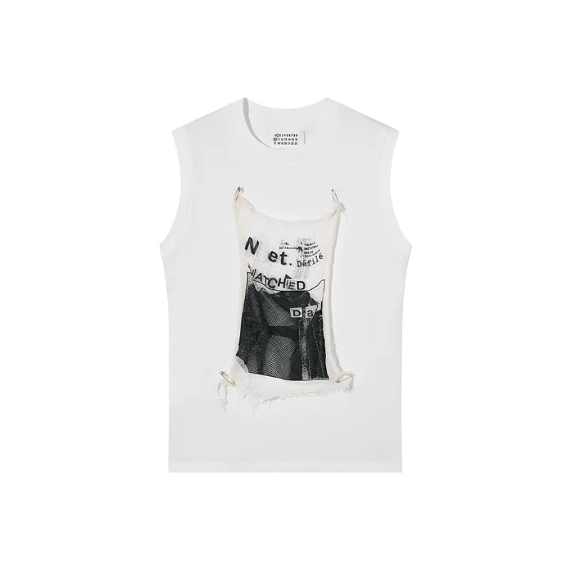 Ouyang Tank Tops Women's White-0