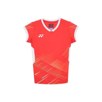 YONEX Regular T Shirt Women's Clear Bright Red