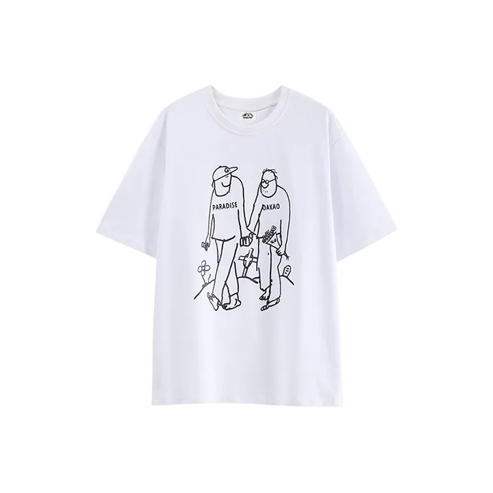 OAKAO Elbow-Length Sleeved T-Shirt Unisex-3