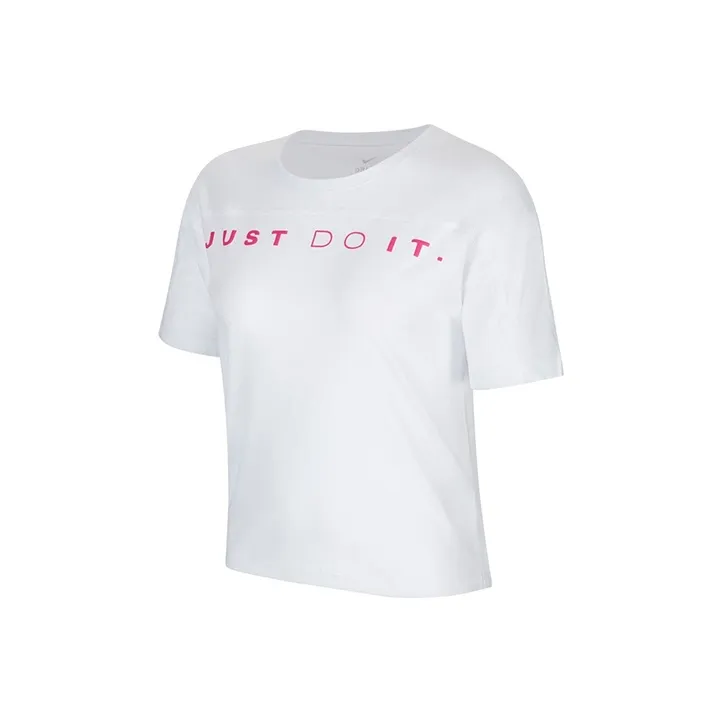 Nike MILER T Shirts Women's White-0