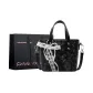 Black+Charm+Shopping Bag
