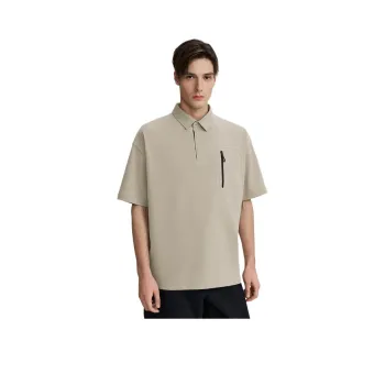 DESCENTE BLEU SS25 Polo Shirt Men's