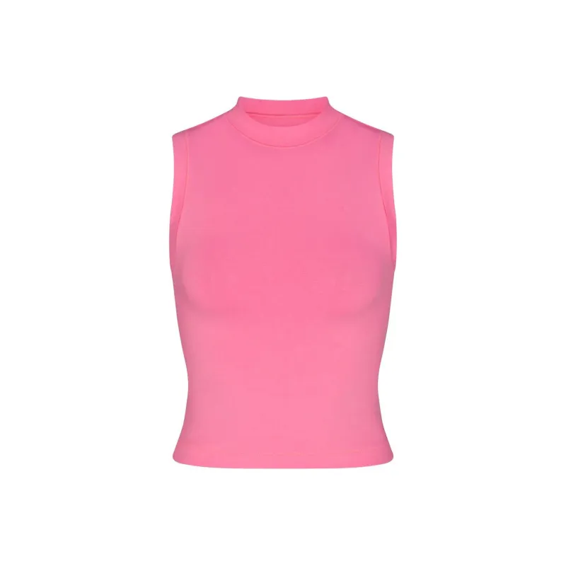 SKIMS Tank Top Women's SUGAR PINK/Candy Pink-0