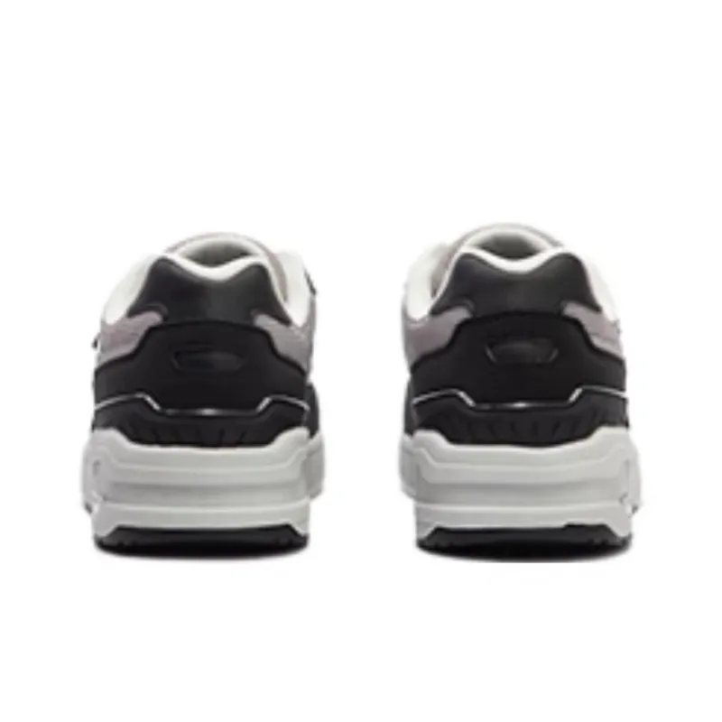 361° Anti Slip Wear Resistant Low Top Casual Shoes Men's Black Gray-2