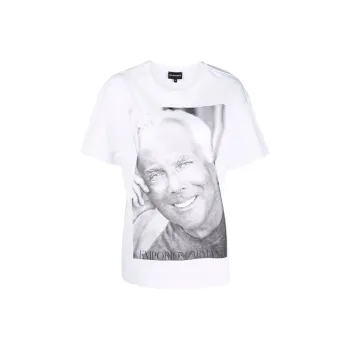 EMPORIO ARMANI T Shirts Women's White