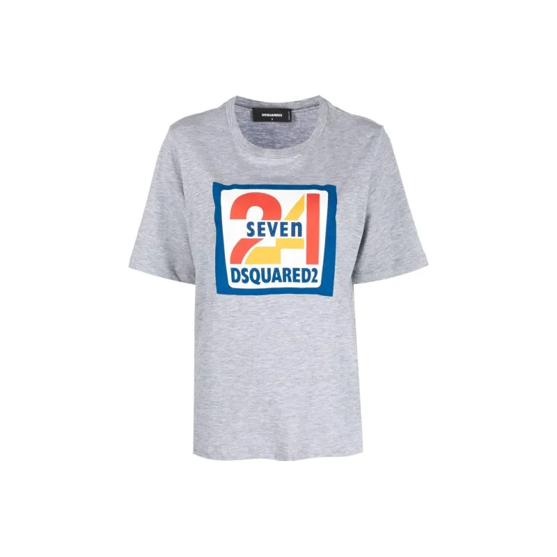 DSQUARED2 Logo print T shirt-0