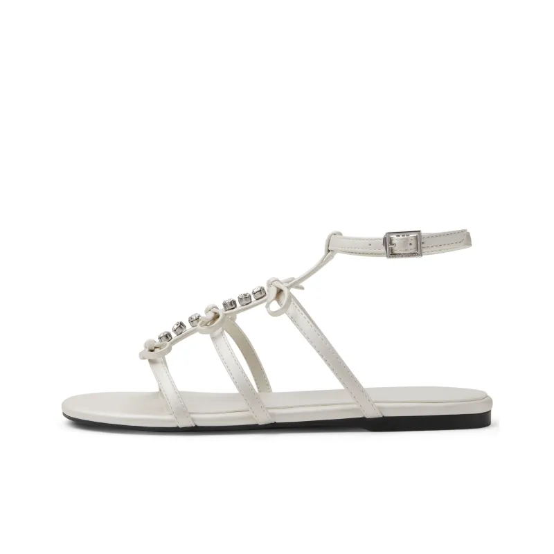 CHARLES&KEITH Small Ck One Strap Sandals 1.5cm Women's-0