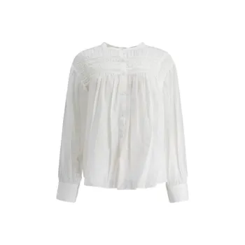 ISABEL MARANT ETOILE Gathered Plalia Blouse