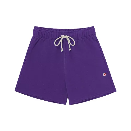 New Balance Made In USA Series Sports Shorts Unisex Purple