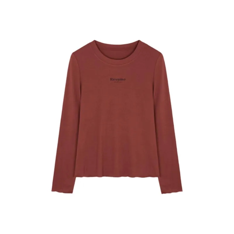 Mo Han Yi Mei T Shirt Women's Red-0