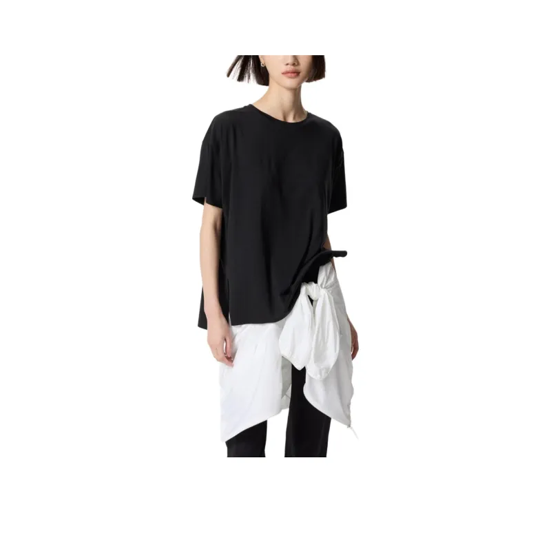 UNIQLO AIRism Mesh Series T Shirt Women's Black-0
