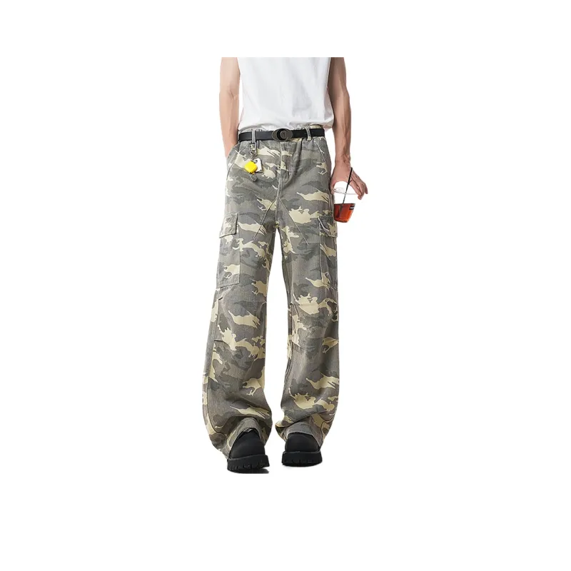 TIMD Casual Pants Unisex Desert Camouflage-0