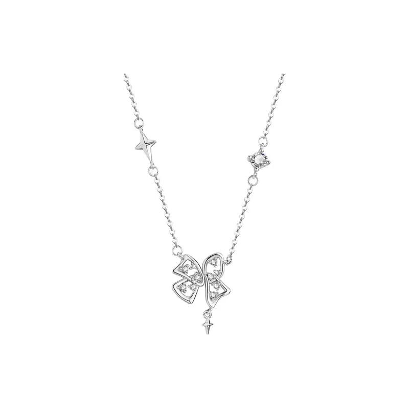 DAWO 999 Fine Silver Necklaces Women's-0
