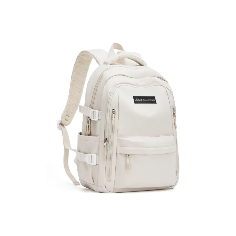 JEANSWEST Fabric Backpack Travel Bag Unisex Multicolor-6