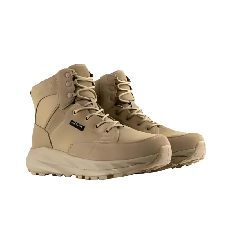 FFREE SOLDIER Cushioning Waterproof High Top Hiking Shoes Men's Sand-3