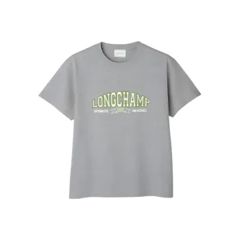 LONGCHAMP T-Shirts Women's Gray
