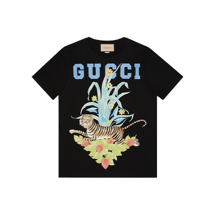 Gucci Cotton Jersey T-shirt 'Black' 795957-XJGQ5-1152