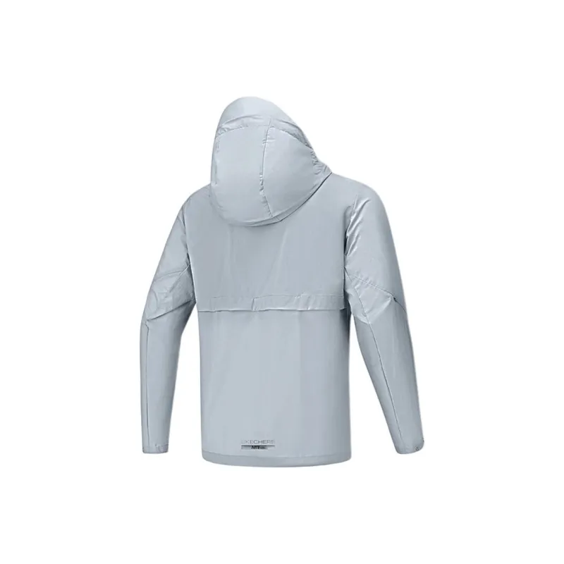 Skechers Comfort Sports Series Jacket Men's Silver Gray 03KR-1