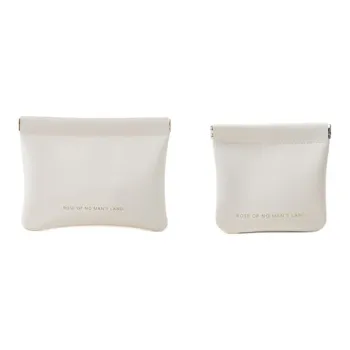 Love Of Wormwood Fashion Makeup Bag, Minimalist Style Portable Lipstick Storage Bag Versatile