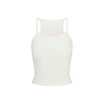 SKIMS COTTON RIB CAMI Tank Top Women's MARBLE/Marble