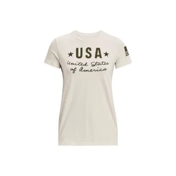 Under Armour Freedom T-Shirts Women's White