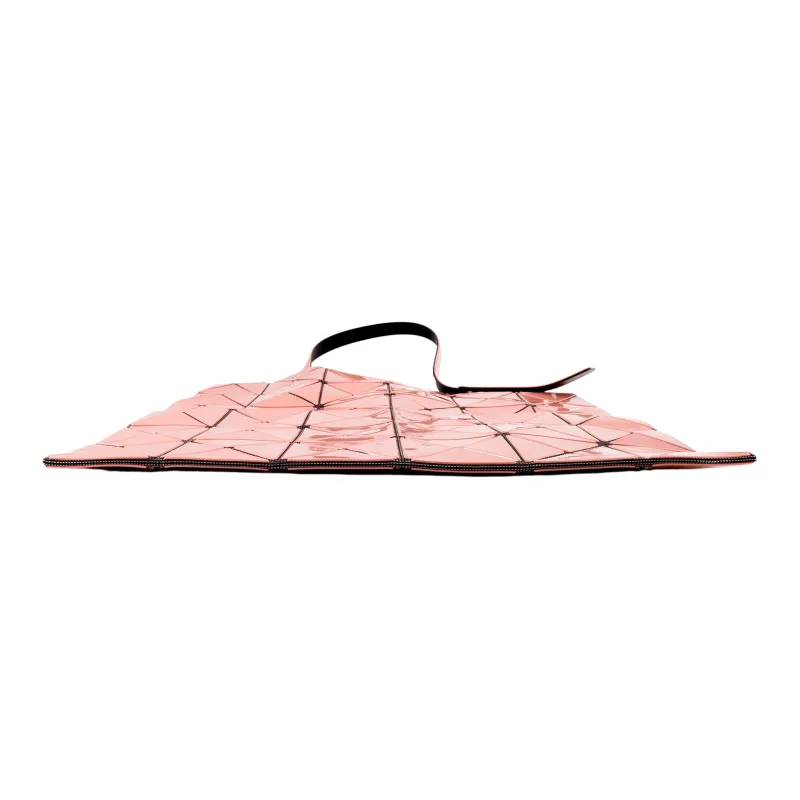 ISSEY MIYAKE Polyester Tote Bag, Shopping Bag, Handbag, Shoulder Bag Women's Coral Pink-4