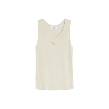 Maison Kitsune Baby Fox patch Tank Top