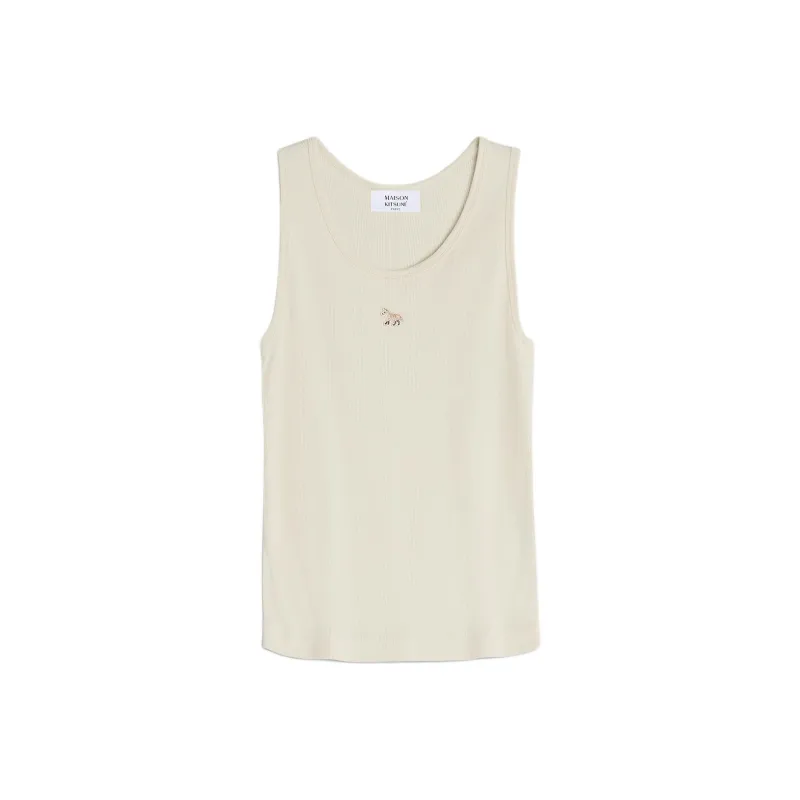 Maison Kitsune Baby Fox patch Tank Top-0
