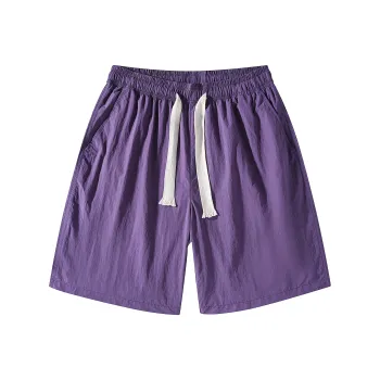 HEMC Casual Shorts Unisex Purple