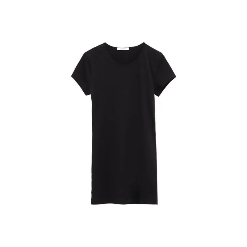 Lemaire Fitted T Shirt 'Black'-0