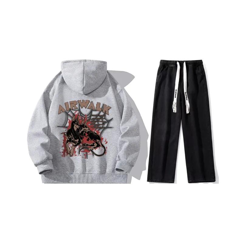 Airwalk Sweatshirt Sets Unisex-6
