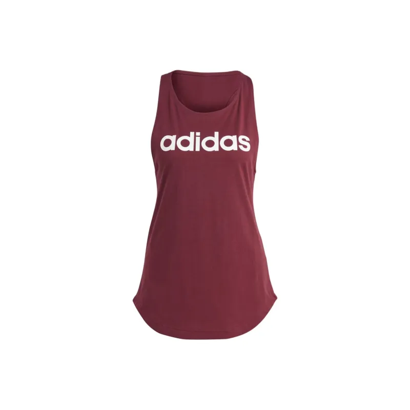Adidas ESSENTIALS Tank Tops Women's Dark Shadow Red-0