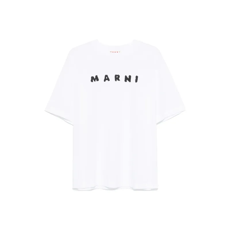 MARNI Logo print T shirt-0