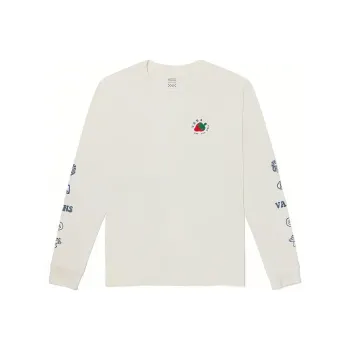 Vans Set in Sleeve T Shirt Women's Ecru