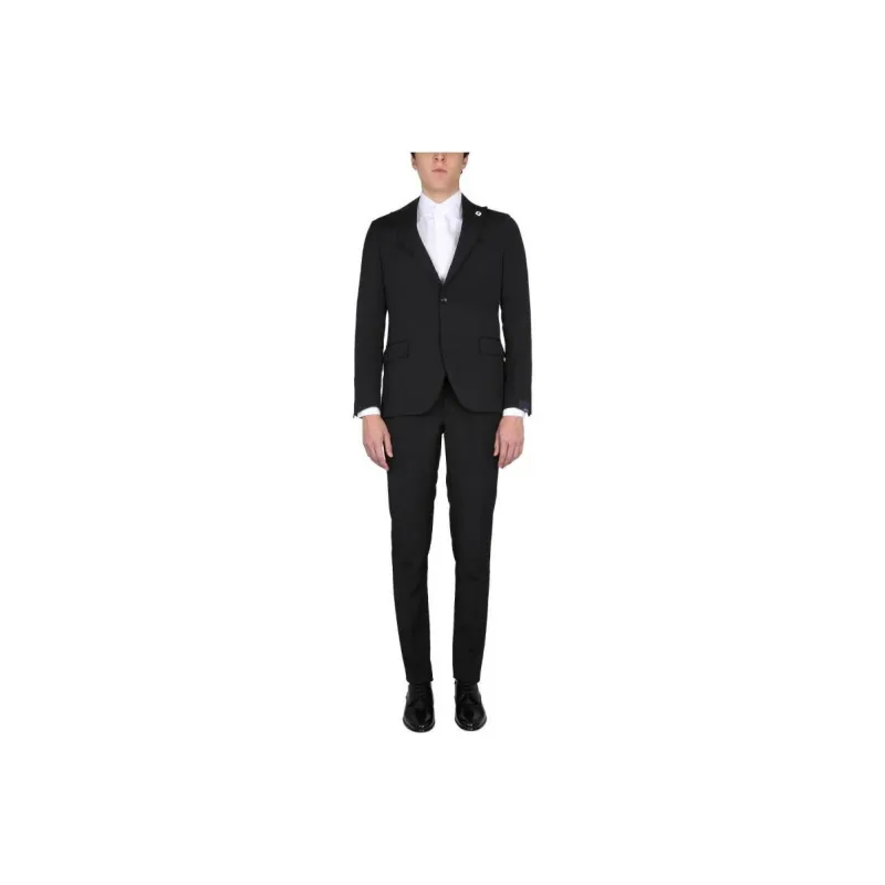 LARDINI Single breasted Wool Suit-0