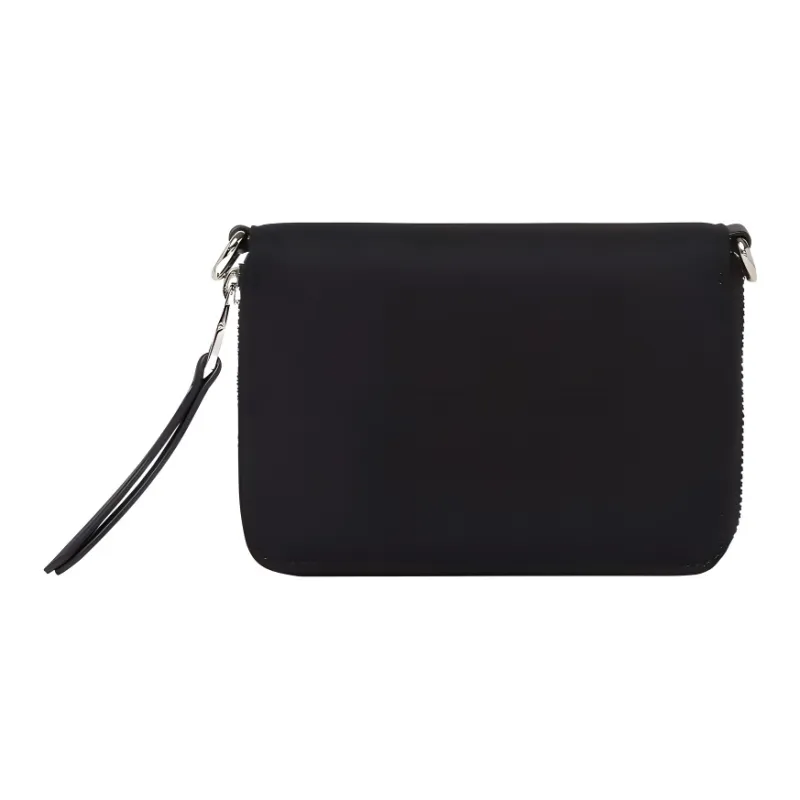 VERSACE JEANS COUTURE Polyamide With Polyester Card Holder Wallet Women's Black-2