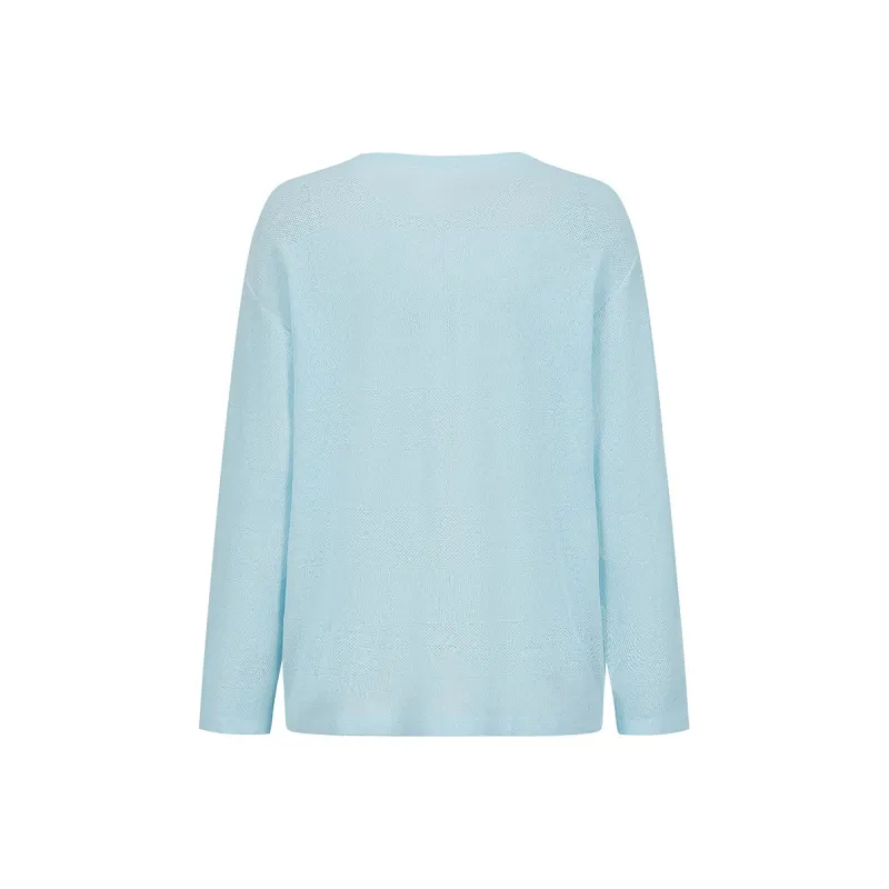 JZ. ANNAKRO Knitwear Women's Light Blue-1