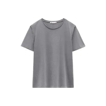 ZARA T-Shirts Women's Silver