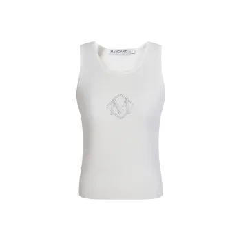 MANGANO Tank Tops Women's White