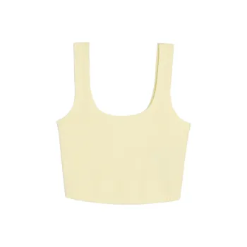 Hollister Tank Tops Women's Light Yellow