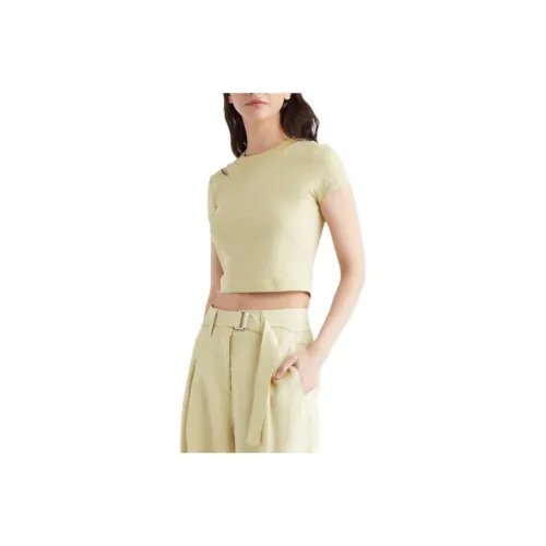 CALVIN KLEIN T Shirt Women's Mist Green
