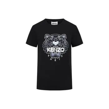 KENZO Tiger Head print T shirt