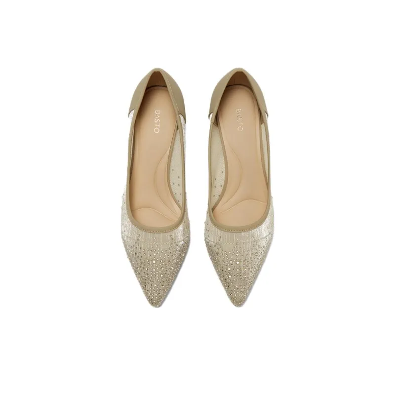 BASTO Slim Heel High Heels Women's-6