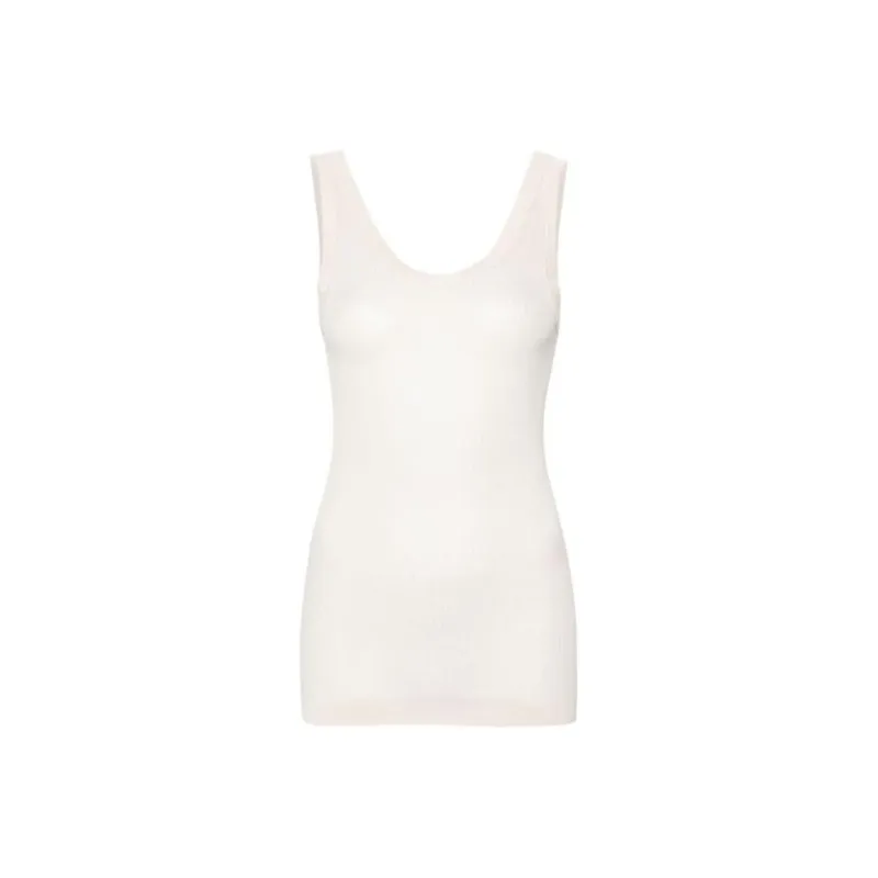Lemaire Fine ribbed Seamless Tank Top-0