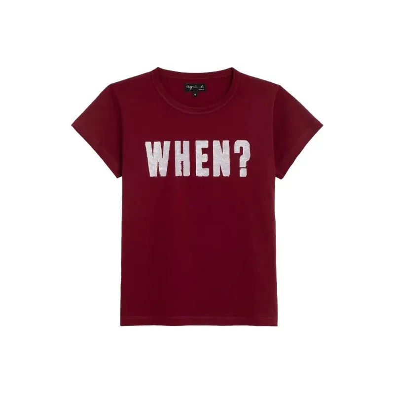 Agnes B. T-Shirts Women's Red-0