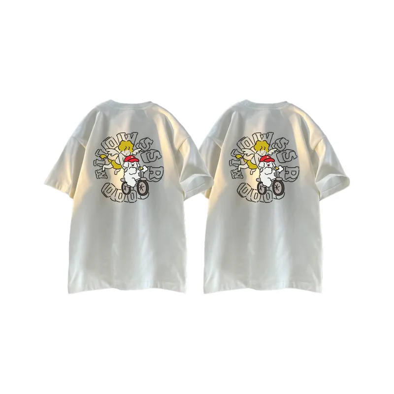 MIIOW Trend Party Series Short Sleeved T Shirts Unisex-23