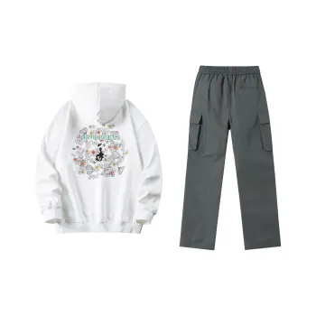 Hepburn Cat Sweatshirt Sets Unisex