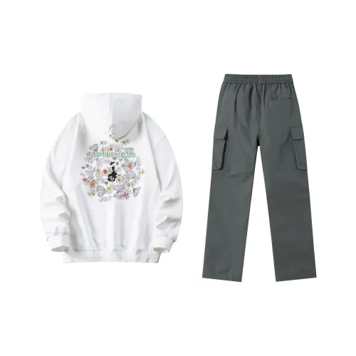 Hepburn Cat Sweatshirt Sets Unisex