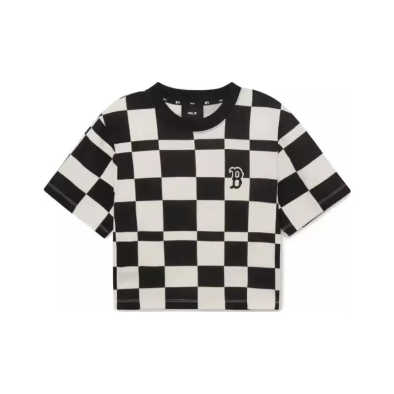 MLB Crop Tops Women's Black-0