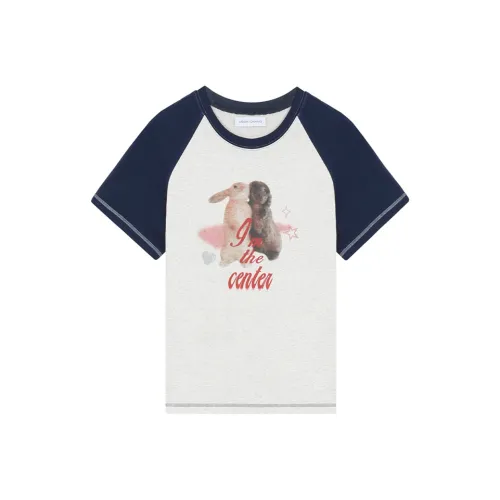 VEGA CHANG SS24 T-Shirt Women's Print Gray